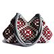 Women's knitted bag ' Grey garnet '. Classic Bag. grishinaolesya. Online shopping on My Livemaster.  Фото №2