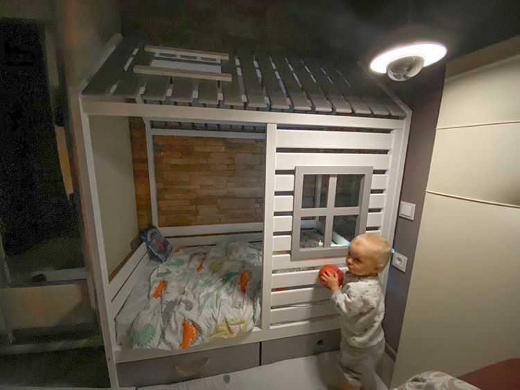 Кроватка домиком, детская кровать "LOOK" в интернет-магазине на Ярмарке ...