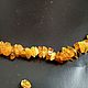 Order Children's amber beads, Medical beads for children, amber for babies,. katya-47. Livemaster. . Beads2 Фото №3