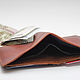 Vertical wallet made of genuine leather. Wallets. Blekerman Handmade. Online shopping on My Livemaster.  Фото №2