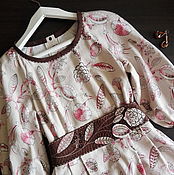 Одежда handmade. Livemaster - original item Dress cotton 
