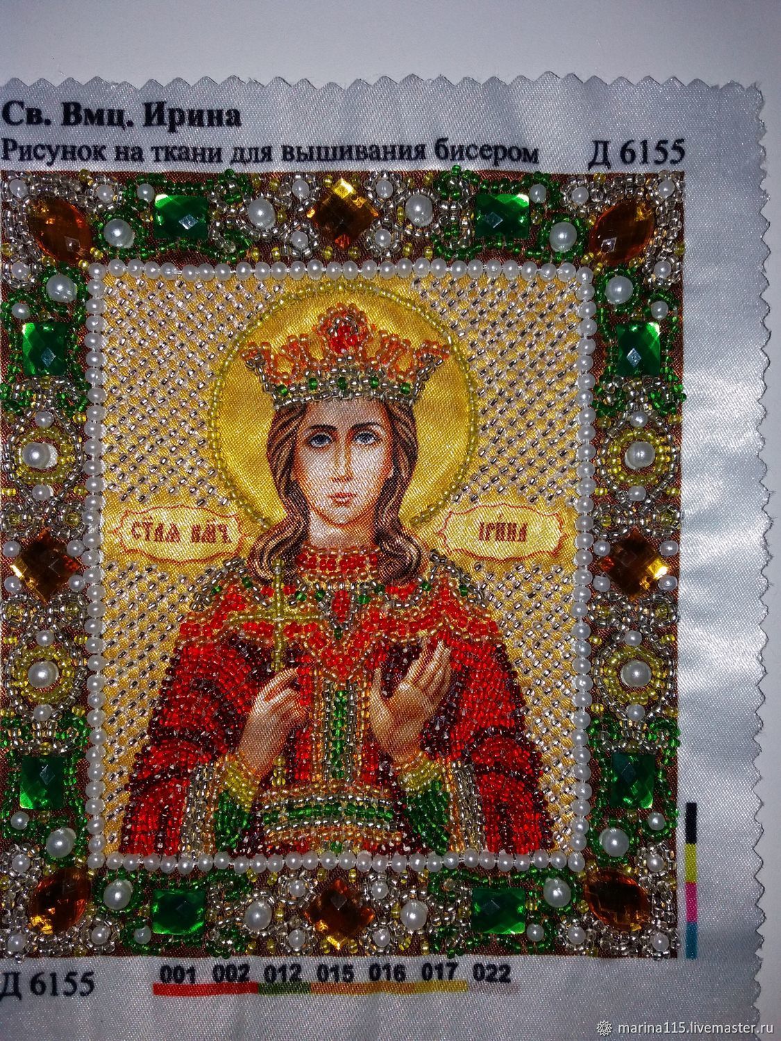 Икона Св.Вмч.Ирина-именная купить в интернет-магазине Ярмарка Мастеров ...