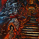 Totem art animal oil painting on canvas surreal artwork. Pictures. Art Gallery by Natlya Zhdanova. My Livemaster. Фото №4