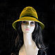 'Olive' hat classic, Hats1, Moscow,  Фото №1