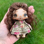 Ведьмочка коллекционная кукла брелок Памятный подарок Добрая Баба Яга