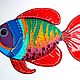 Order Fusing, dream Fish glass. LiliaGorbach Glass. Livemaster. . Stained glass Фото №3