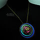 Bright Mix Pendant (208) designer jewelry. Pendant. Svetlana Parenkova (parenkova). My Livemaster. Фото №5