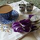 Napkins with embroidery Wedding iris, Swipe, Ivanovo,  Фото №1
