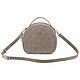 Women's leather bag 'Celine' (gray). Classic Bag. Russian leather Guild. Online shopping on My Livemaster.  Фото №2