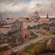 Picture: Landscape with Tamarit Castle, Tarragona, Ramon Casas Carbo, copy, Pictures, Moscow,  Фото №1