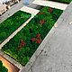 Панно из мха 185*65см. Фитокартины. Green.Box. Интернет-магазин Ярмарка Мастеров.  Фото №2