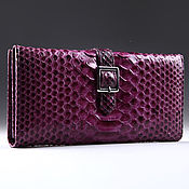 Сумки и аксессуары handmade. Livemaster - original item Python skin wallet IMP0006N1. Handmade.