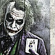 Order Pintura en tablas 'Joker'. Inna and Alexey (InaleArtStudio). Livemaster. . Pictures Фото №3