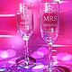 Glasses with engraving ' Dynasty'. Wedding glasses. My dear home. Online shopping on My Livemaster.  Фото №2