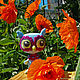 Bird amigurumi pattern. Crochet flower owl toy. Knitting patterns. InspiredCrochetToys. My Livemaster. Фото №6