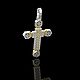  Cross with sapphires. Крестик. Delor (Aleksandr5). Ярмарка Мастеров.  Фото №4
