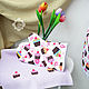  An apron for a girl a potholder and a towel Cupcakes. Gifts for March 8. Kitchen. My Livemaster. Фото №5