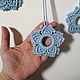 Заказать Гирлянда звездочки макраме. Элеонора Макраме(Macrame design) (eleonora-stepanova). Ярмарка Мастеров. . Подвески Фото №3