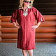 Order Summer linen dress 'Florence'. Olga Lado. Livemaster. . Dresses Фото №3