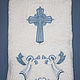 Order Baptismal towel. Gradeva Anna Christening sets (krestimbaby). Livemaster. . Baptism towel Фото №3