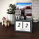 Perpetual calendar with houses 'Peter'. Houses. Gracilis (Workshop Elena Sugar). Online shopping on My Livemaster.  Фото №2