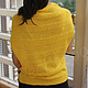 Заказать Топ Желтые тюльпаны, итальянский хлопок. PeeKaBoo knitwear. Ярмарка Мастеров. . Туники Фото №3