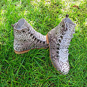 Обувь ручной работы handmade. Livemaster - original item TIMBERLAND Python Boots. Handmade.