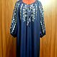 Order Embroidered dress 'Aliot' GP4-145. babushkin-komod. Livemaster. . Dresses Фото №3