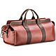 Leather travel bag 'Charlie' (red), Travel bag, St. Petersburg,  Фото №1