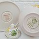 Винтаж: Чайник+мармит серии Geranium от Villeroy&Boch 70-х г 1,5л. Кухонная утварь винтажная. Love&Vintage. Ярмарка Мастеров.  Фото №6