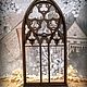 Подставка для серёжек "Витражное окно" шоколад. Держатели. gothic_brooch. Интернет-магазин Ярмарка Мастеров.  Фото №2