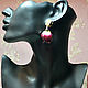 Rose Bud earrings March 8. Earrings. nataligem (nataligem). My Livemaster. Фото №5