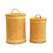 Посуда handmade. Livemaster - original item Set of 2 pieces of pure / without drawing. For food storage. Handmade.