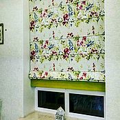 Для дома и интерьера handmade. Livemaster - original item Roman curtains in individual sizes, turnkey. Handmade.