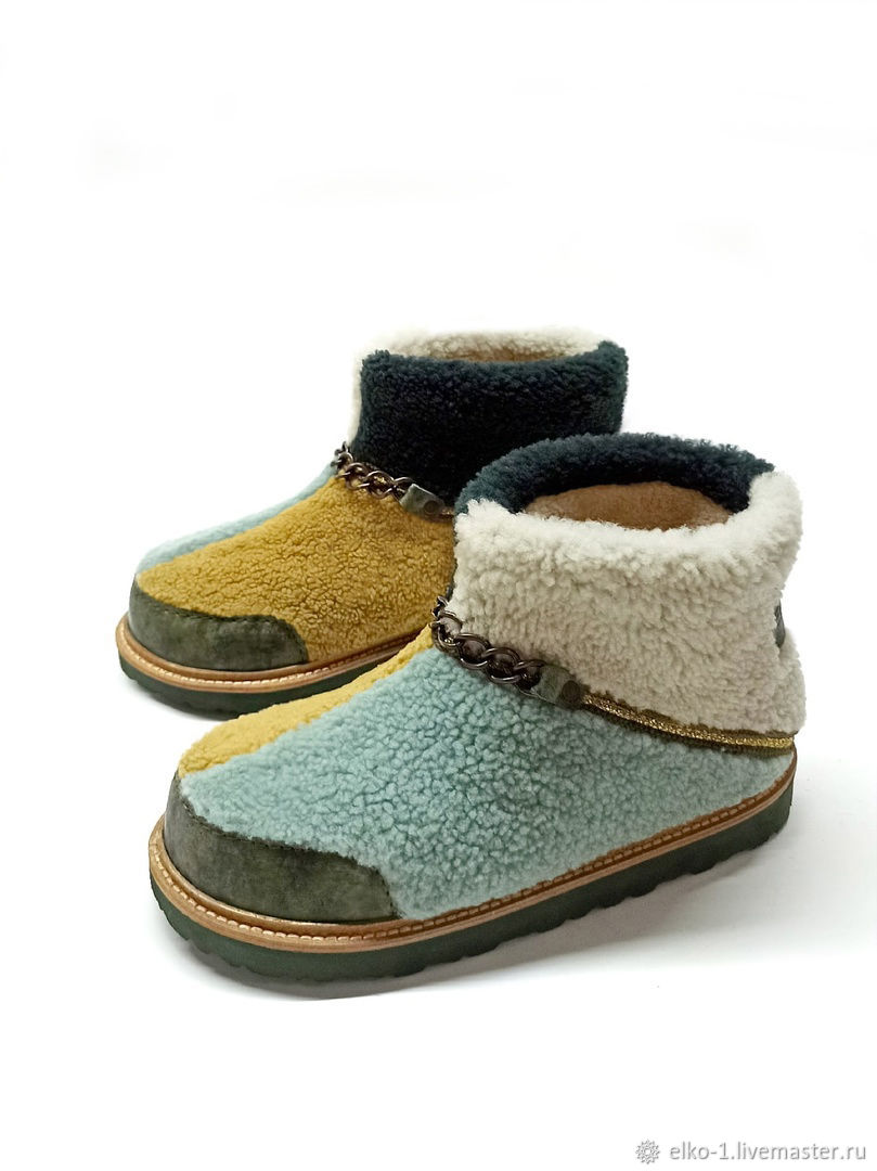 Сапожки из натуральной овчины "4 Соlors" – заказать на Ярмарке Мастеров ...