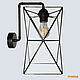 Stained glass wall lamp in the loft style. Sconce. tiffanarium (Tiffanarium). Online shopping on My Livemaster.  Фото №2