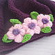 BERET for girls Fuchsia spring fall. Berets. Gala Devi (crochet design). My Livemaster. Фото №4