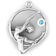 Aerial Hoop (Aerial hoop), a pendant of silver. Phalanx ring. Trinkki. My Livemaster. Фото №5