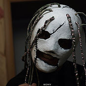 Skull mask The Day of the Dead Masquerade Venetian Black Roses mask