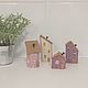 Order Houses set of 4 pcs spring houses. Studio Villa-Oliva. Livemaster. . Houses Фото №3