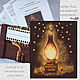 Cross stitch kit according to the author's scheme Picture Hedgehog and starfall, Embroidery kits, Dolgoprudny,  Фото №1