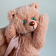 Заказать Мишка тедди миниатюра оранжевый. Teddy by Olga Prokudina. Ярмарка Мастеров. . Мишки Тедди Фото №3