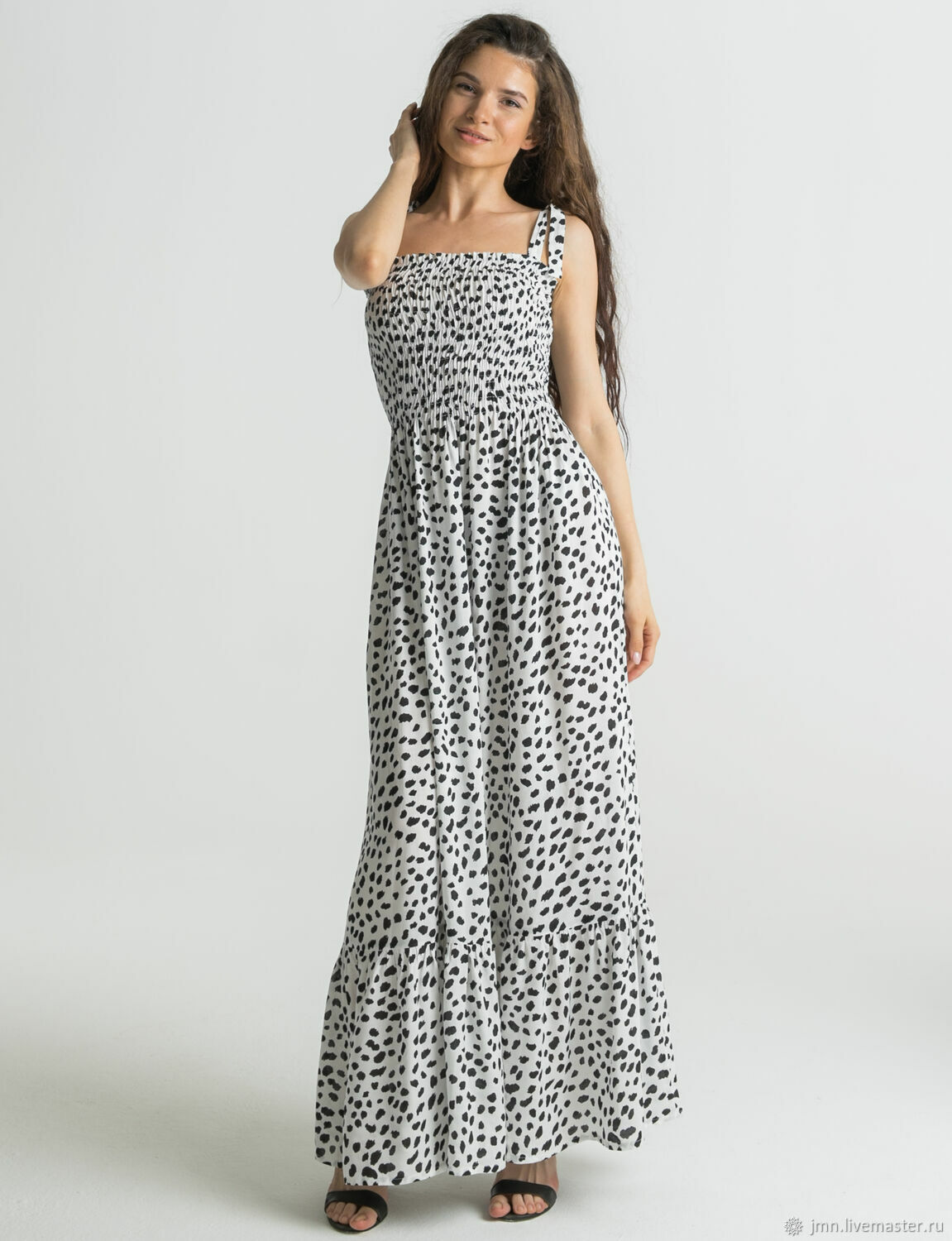 Сарафан женский на лямках в интернет-магазине на Ярмарке Мастеров ...