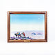 Reproduction of the picture in the frame ' Mongolia. 1938.» N. K. Roerich. KR2. Pictures. ART OF SIBERIA. Online shopping on My Livemaster.  Фото №2