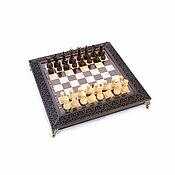 Активный отдых и развлечения handmade. Livemaster - original item Chess carved 
