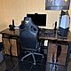 Компьютерный стол из массива дерева. Столы. HOLY•WOOD - мебель из массива. Ярмарка Мастеров.  Фото №4