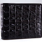 Сумки и аксессуары handmade. Livemaster - original item Crocodile leather wallet, high capacity IMA0043B33. Handmade.