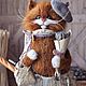 El CABALLERO francés Juguete de gato, Stuffed Toys, Vologda,  Фото №1