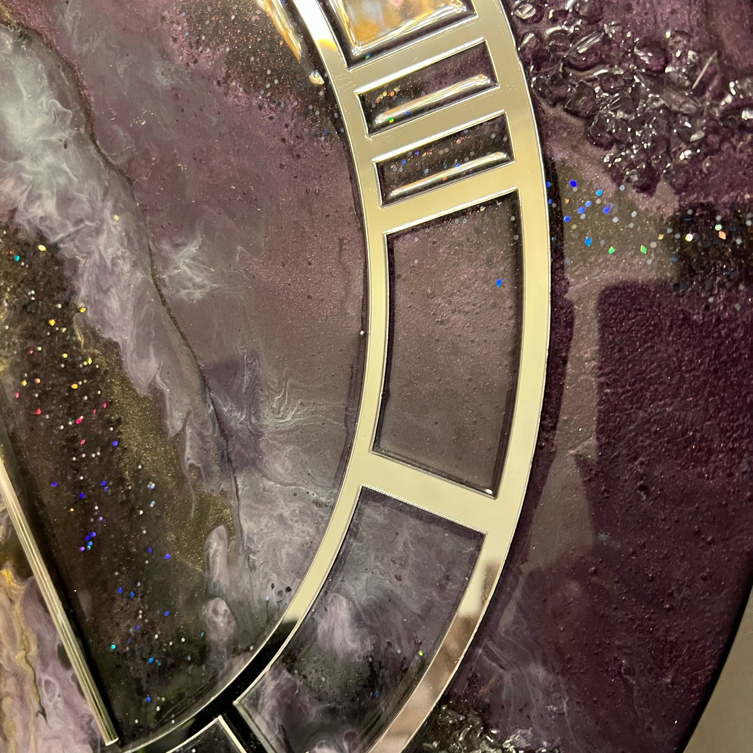 Часы из эпоксидной смолы «Космос» в интернет-магазине на Ярмарке ...