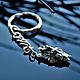 Order Keychain from the large meteorite Campo del Cielo ' Explorer'. kvk1. Livemaster. . Key chain Фото №3